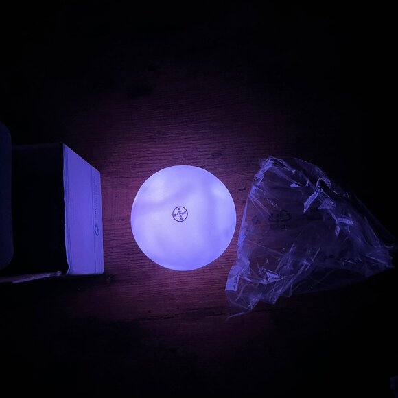 RGB Changing LED Globe Orb Light - Picture 3 of 11